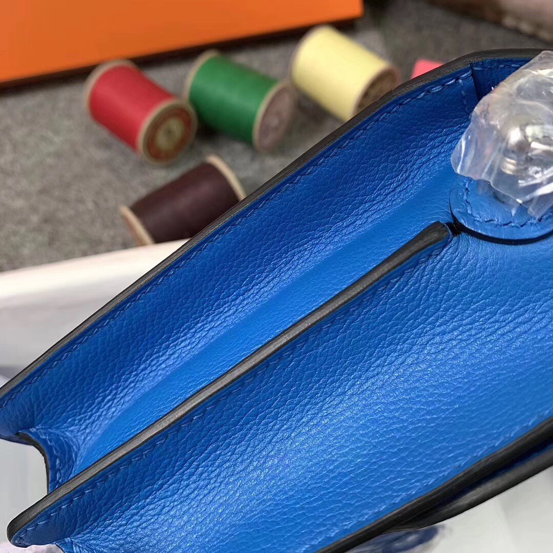 에르메스 룰리스18 블루 잔지바르 은장 에버컬러